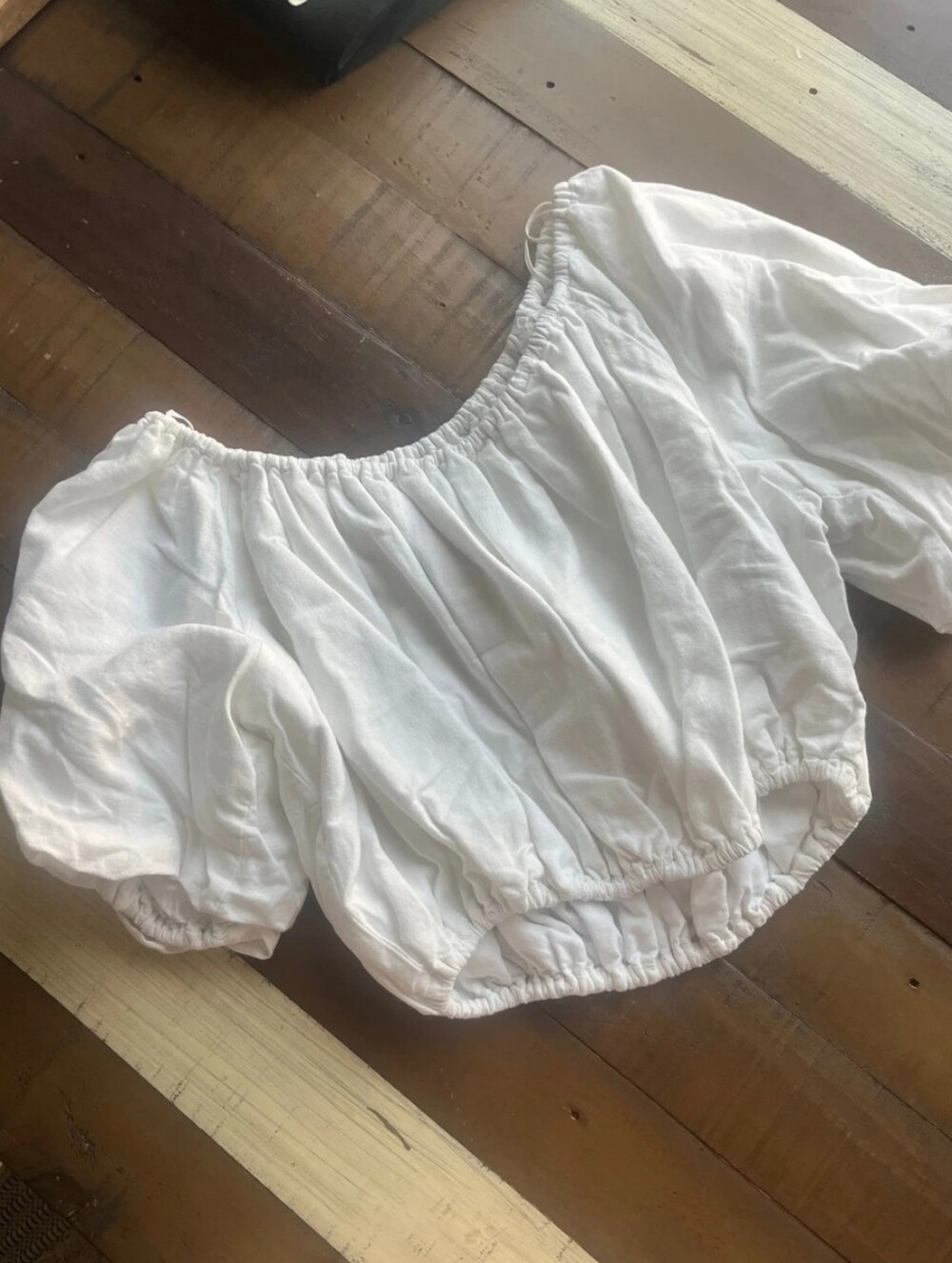 Zara Linen Crop Top NWT - Picture 9 of 15